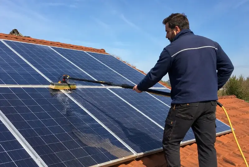 Nettoyage et entretien de panneaux solaires à Malguénac