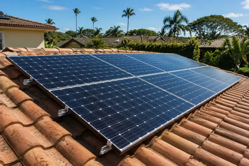 Installation de panneaux solaires à Malguénac